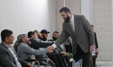 كلمة الرئيس السوري خلال معايدة جرحى معارك التحرير