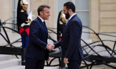 ماكرون يستقبل أحمد الشرع في باريس