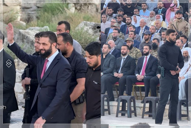 الرئيس السوري أحمد الشرع يصل إلى مدينة حلب للمشاركة في فعالية حلب مفتاح النصر
