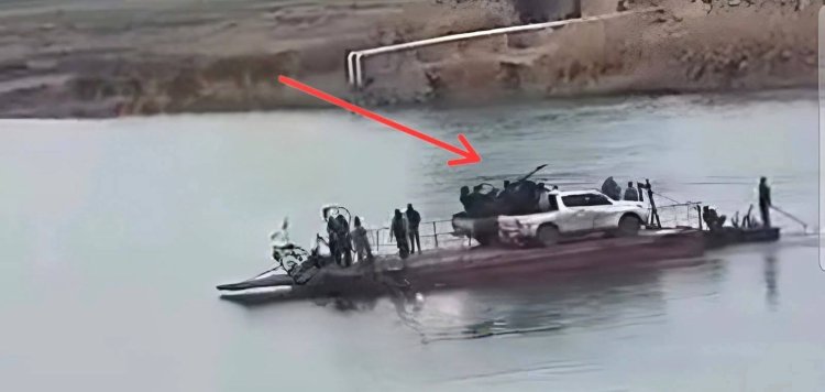 بعد تدمير الجسور الزحف مستمر بإتجاه مدينة الرقة