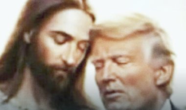 ترمب يثير الجدل مجددًا بصورة رمزية تجمعه بالمسيح