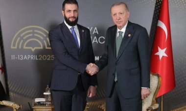 لقاء الرئيس الشرع والرئيس أردوغان على هامش منتدى أنطاليا الدبلوماسي