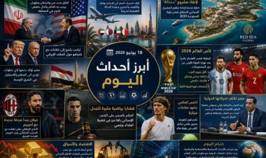 أبرز أحداث العالم اليوم – 18 يونيو 2026