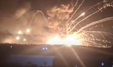 عاجل | انفجار ضخم في أحد مواقع الجيش العربي السوري بمحيط بلدة العيس جنوب حلب