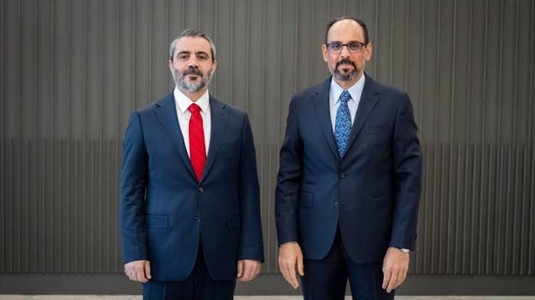 الشيباني يلتقي رئيس الاستخبارات التركية إبراهيم قالن في أنقرة